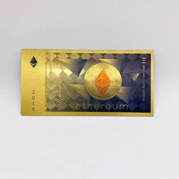 Ethereum Classic ETH Gold Collectable Banknotes Cards - Picture 7 of 7